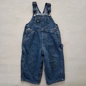 Vintage Y2K Oshkosh B'gosh Denim Overalls 18m